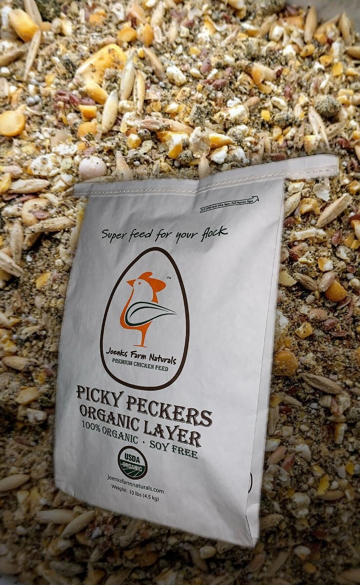 Joenks Farm Naturals Picky Peckers Organic Chicken Feed