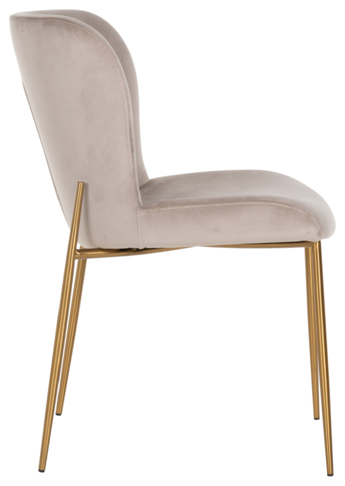 Contemporary Velvet Dining Chair  OROA Odessa   Midcentury   Dining Chairs   by Oroa   Distinctive Furniture  Houzz