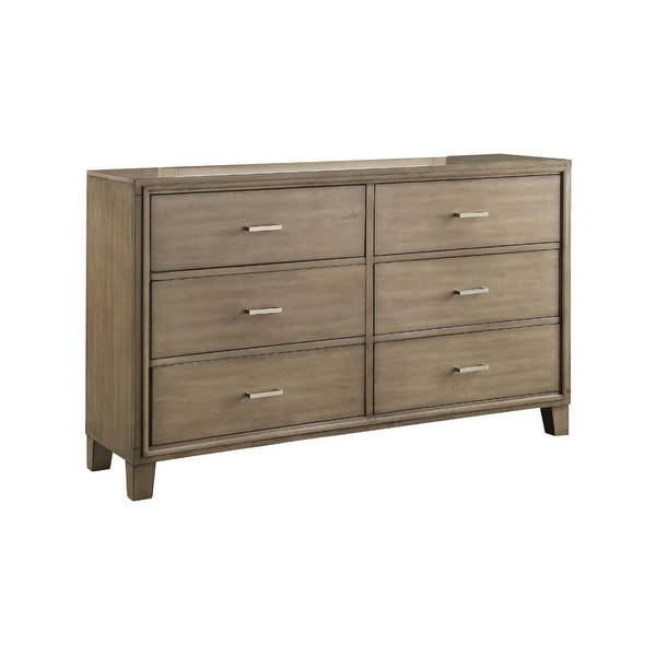 6 Drawers Wooden Dresser - - 34443257