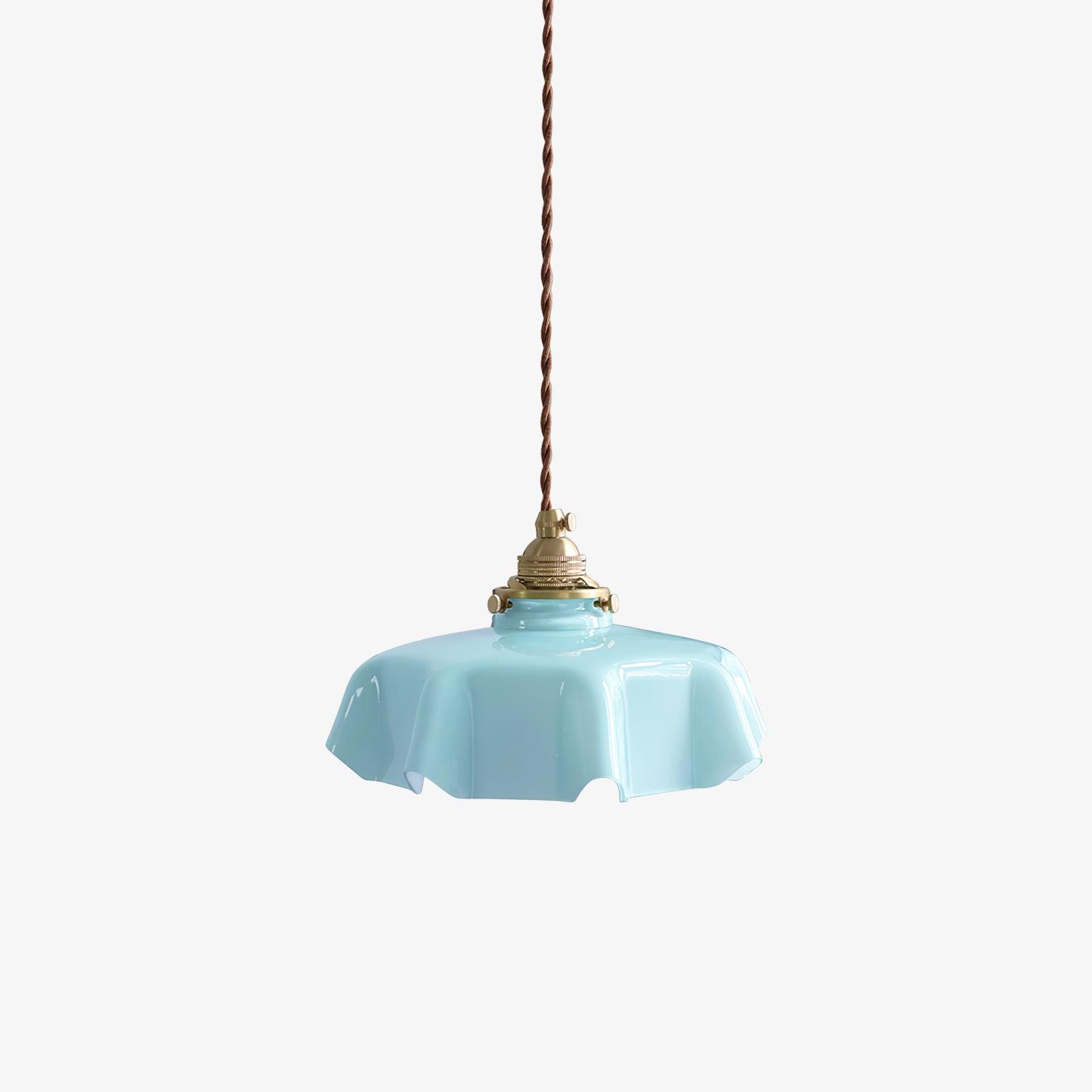 French Flower Pendant Swag Light