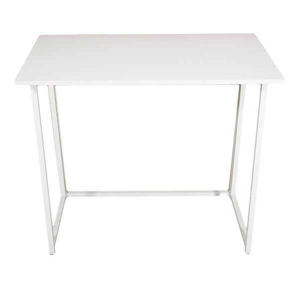 Household Simple Collapsible Computer Desk Student Table White