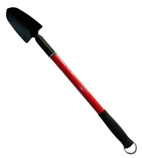 Telescopic handle hand garden trowel