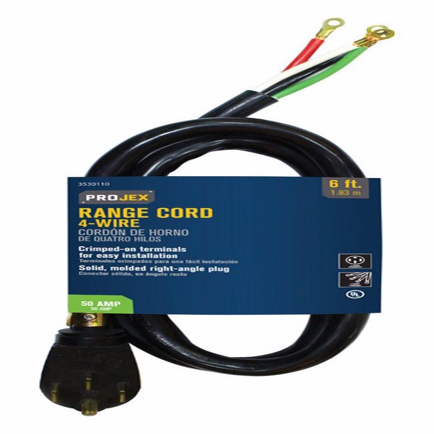 Projex 6 2 8 2 Srdt 250 V 6 Ft L Range Cord