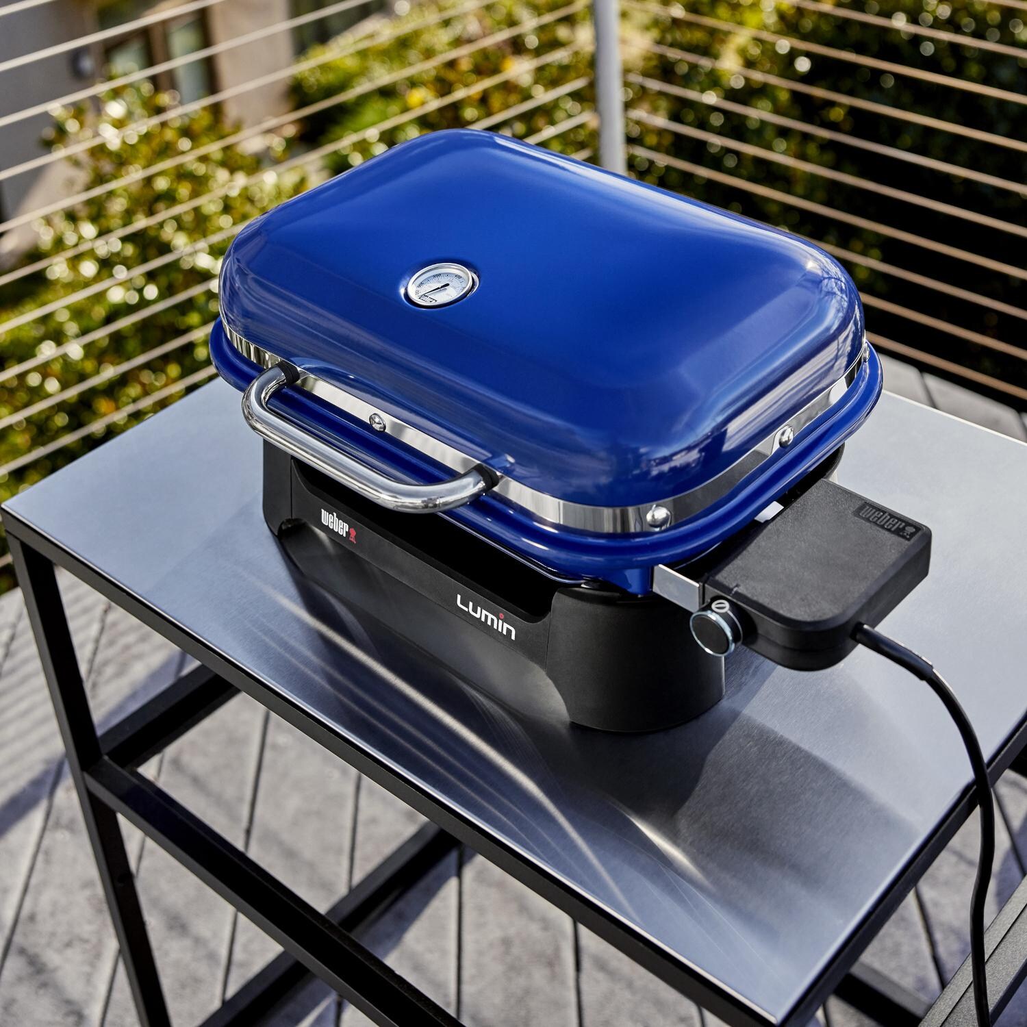 Weber Lumin Compact Portable 1560 Watt Electric Grill