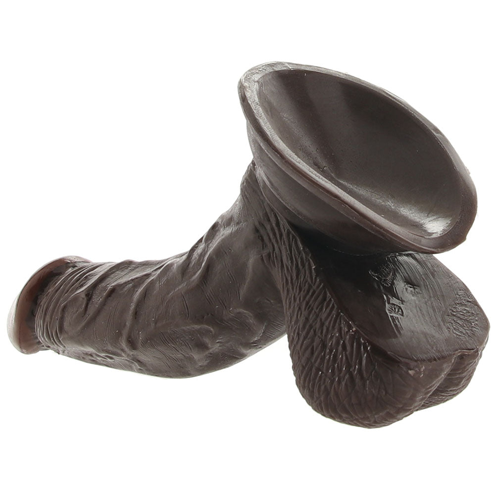 Real Skin Whoppers 6.5 Inch Dildo in Brown