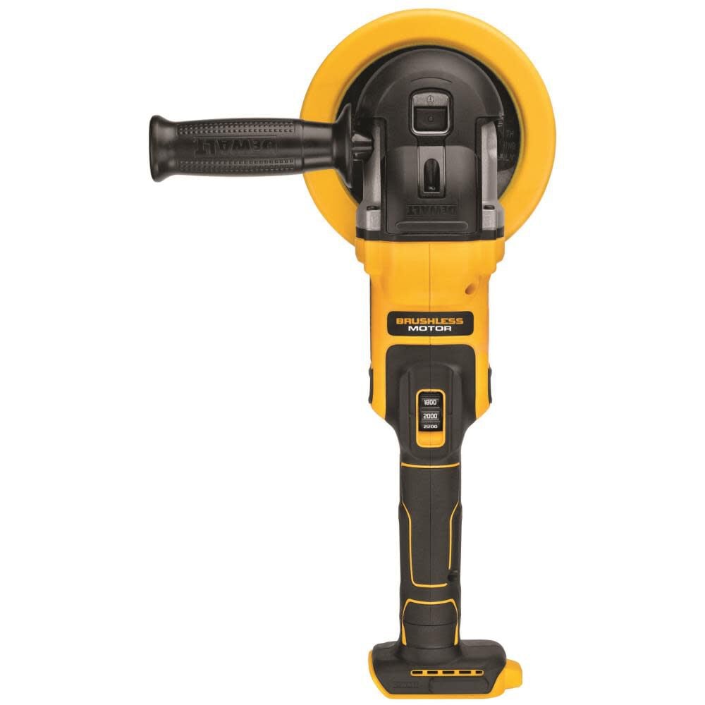 DEWALT 20V MAX XR 7 in 180mm Variable Speed Rotary Polisher Bare Tool DCM849B from DEWALT