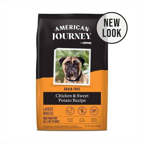 American Journey Large Breed Adult Chicken and Sweet Potato Recipe Grain-Free Dry Dog Food