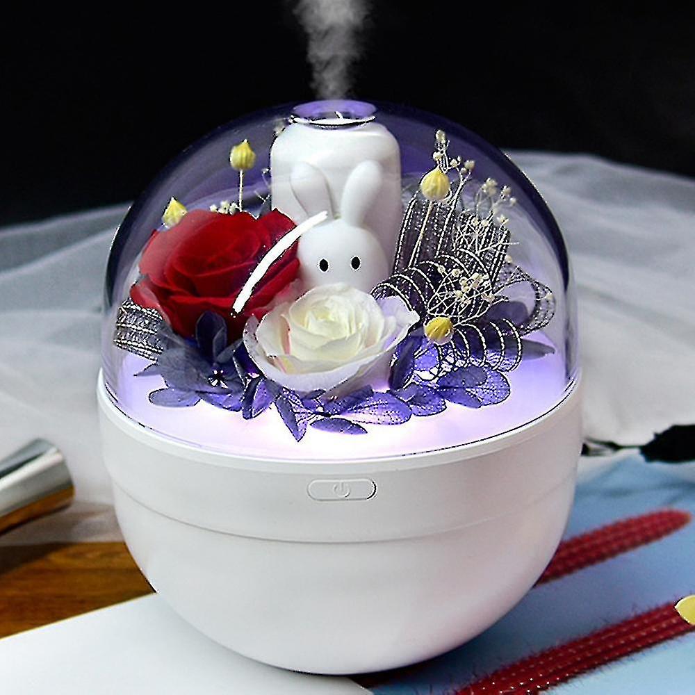 Rechargeable Humidifier Sweet Rabbit Immortal Floral B