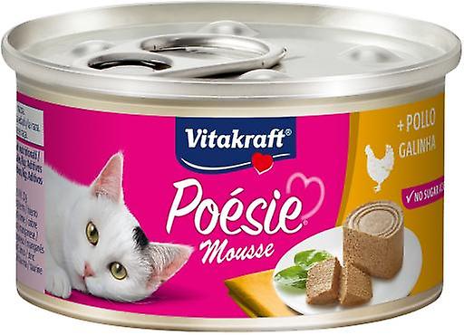 Vitakraft Poésie Mousee chicken ams (Cats ， Cat Food ， Wet Food)