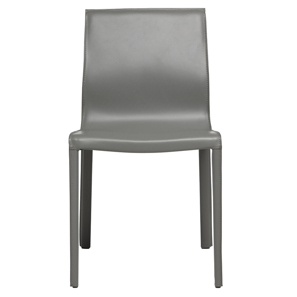 STAN Modern Leather Side Chair