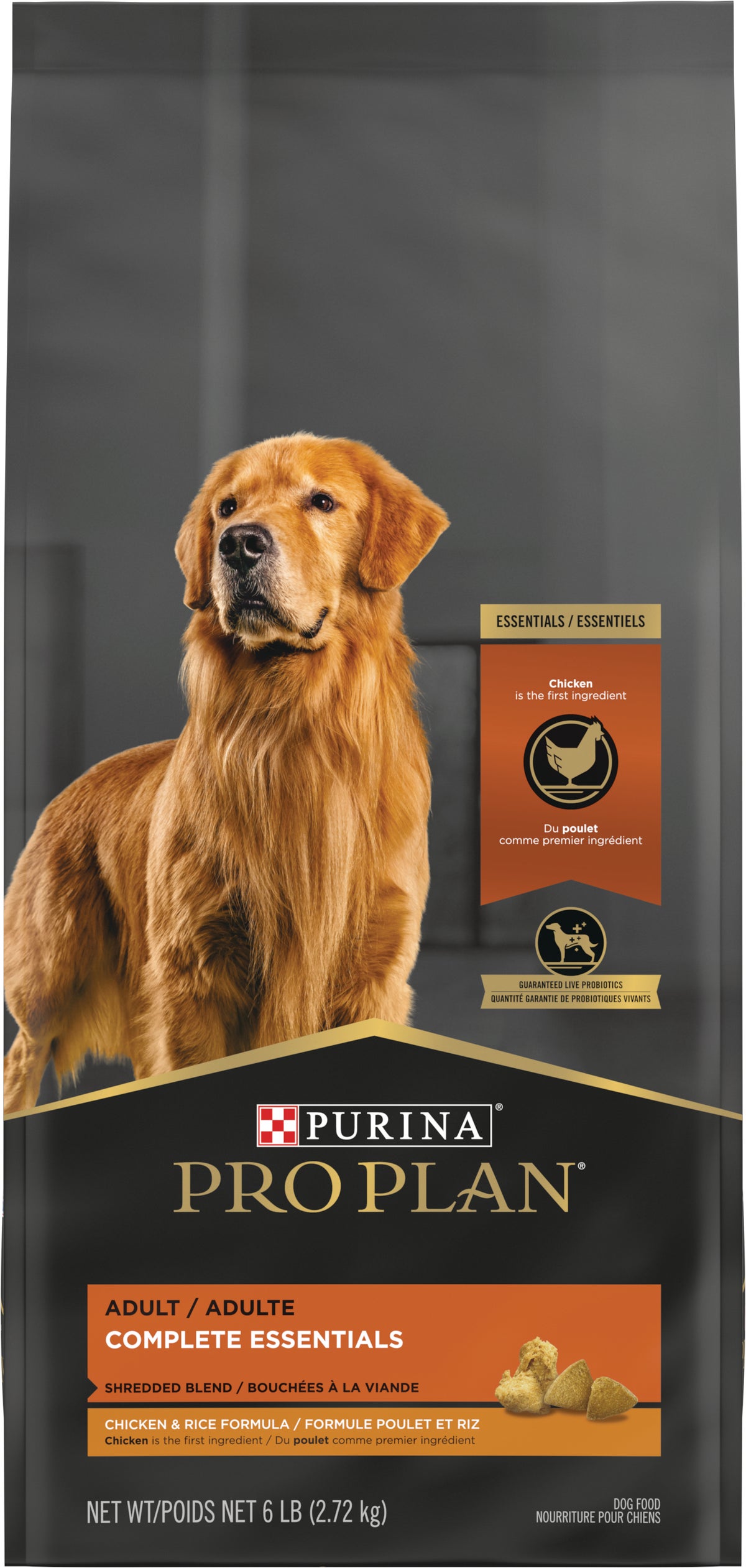 Purina Pro Plan Shredded Blend Dry Dog Food 6 Lb.