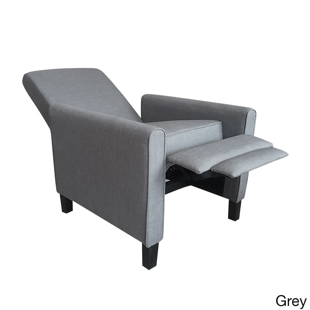 Contemporary Fabric Compact Recliner Chair