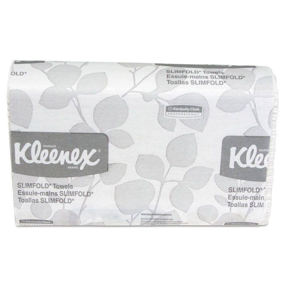 Kleenex Control Slimfold Towels 7 12 x 11 35 White (90 Sheets per Pack 24 Packs per Carton) KCC04442