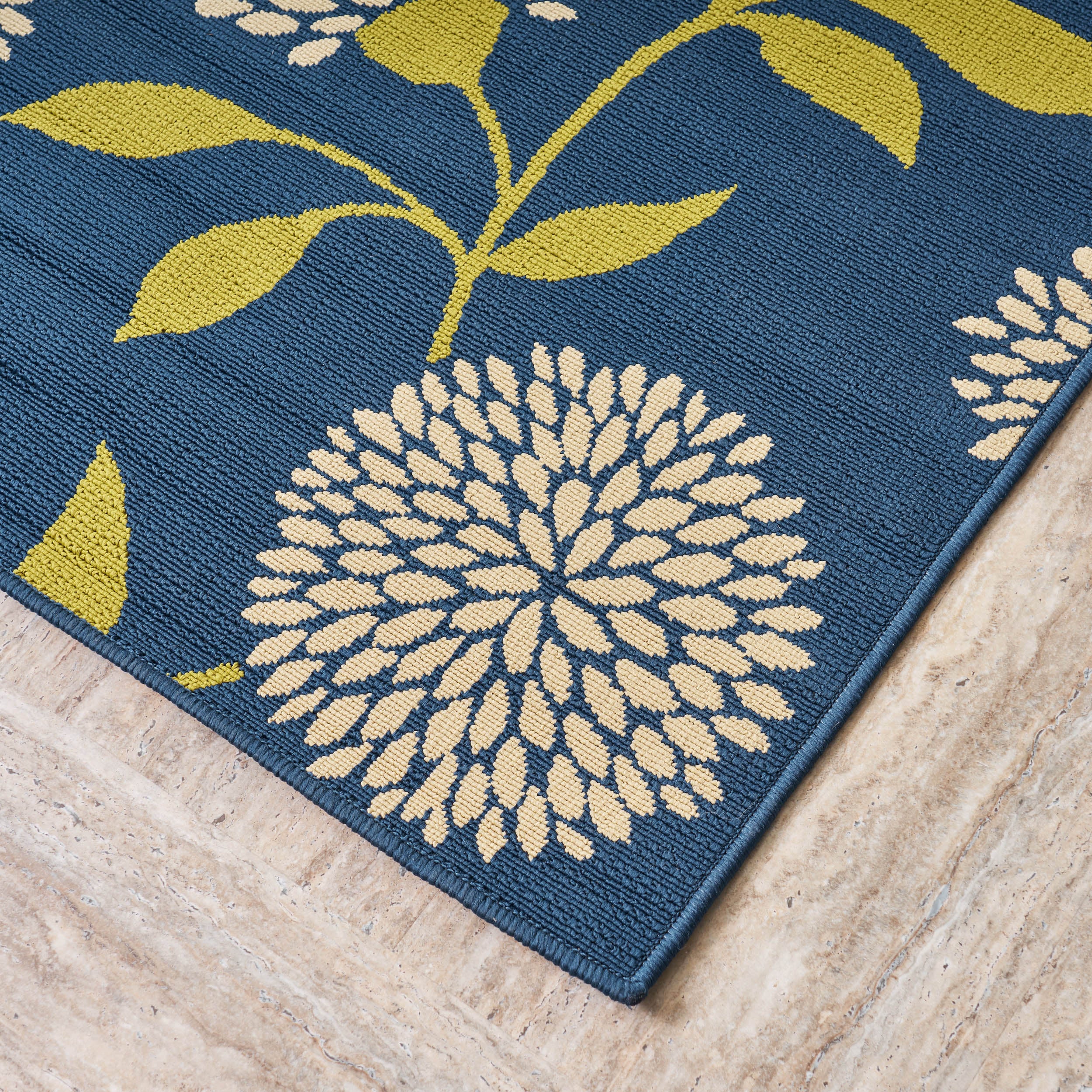 Tilda Outdoor Floral Area Rug