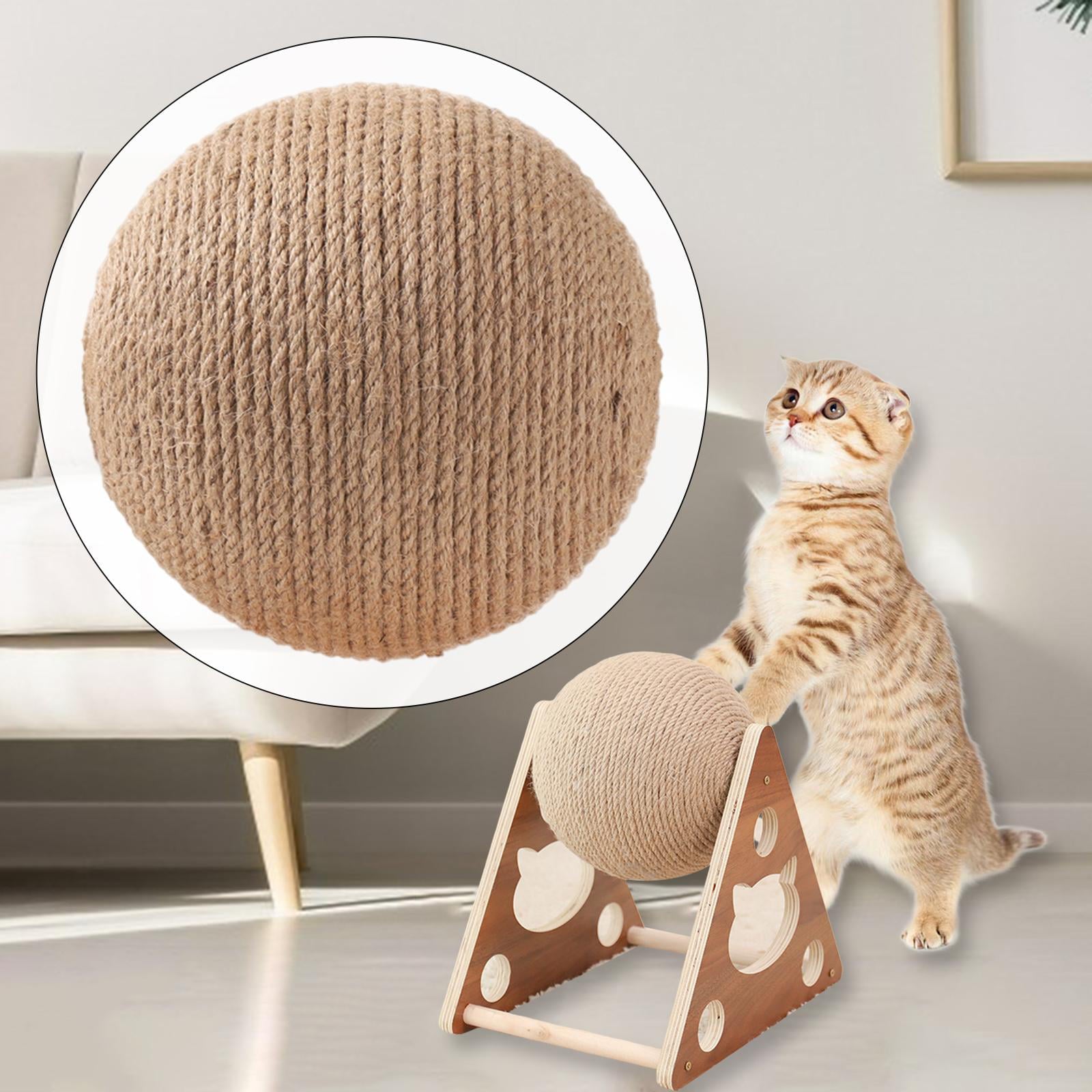 Stable Cat Scratching Ball Scratching Ball Natural Sisal Grinding Claw 6.30inch