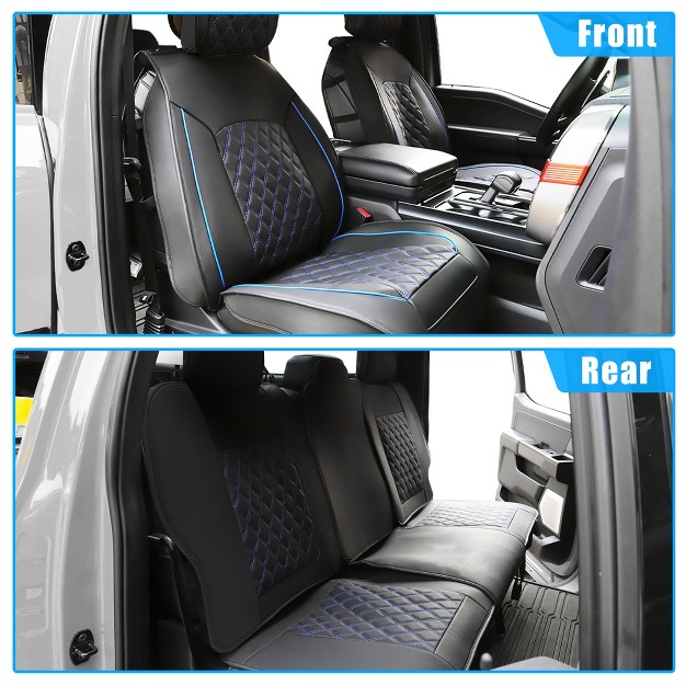 Unique Bargains Front Rear Seat Protector Pads For Gmc Sierra 1500 5 Pcs