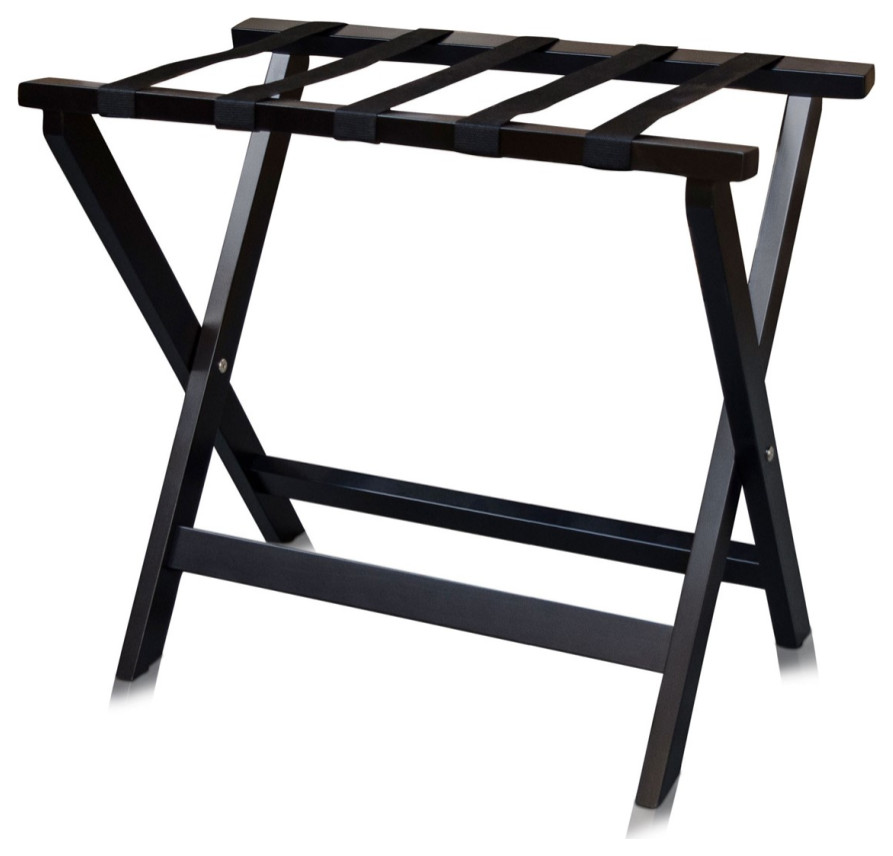 Black Luggage Rack  Versmissen   Contemporary   Side Tables And End Tables   by Oroa   Distinctive Furniture  Houzz