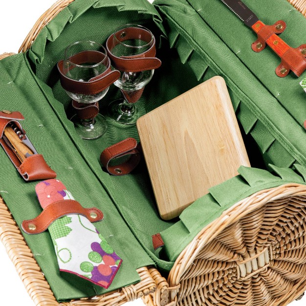 Cylinder Wine Picnic Basket Picnic Time