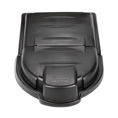 Rubbermaid FG9W7200BLA Executive Series Mega Brute Mobile Collector Lid， Black