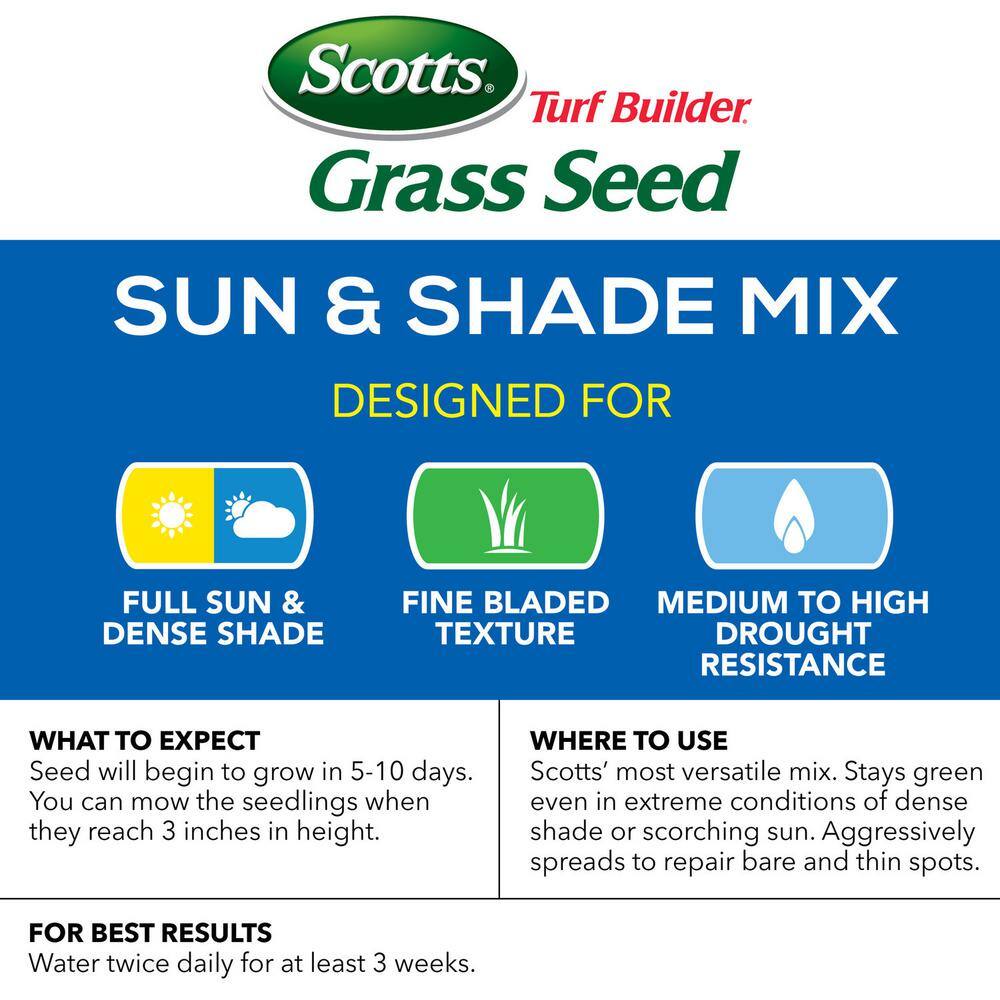 Scotts Turf Builder THICK'R LAWN and EZ Seed Patch  Repair for Sun  Shade Grass Seed Fertilizer and Soil Improver Bundle VB02425