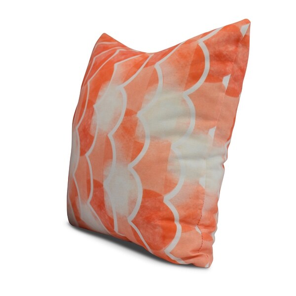 20 x 20 Inch Zircoland Geometric Print Outdoor Pillow