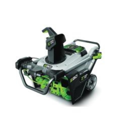 EGO SNT2112 Snow Blower， Battery Included， 56 V， 5 Ah， Lithium-Ion， 1-Stage， 21 in W Cleaning， 40 ft Throw