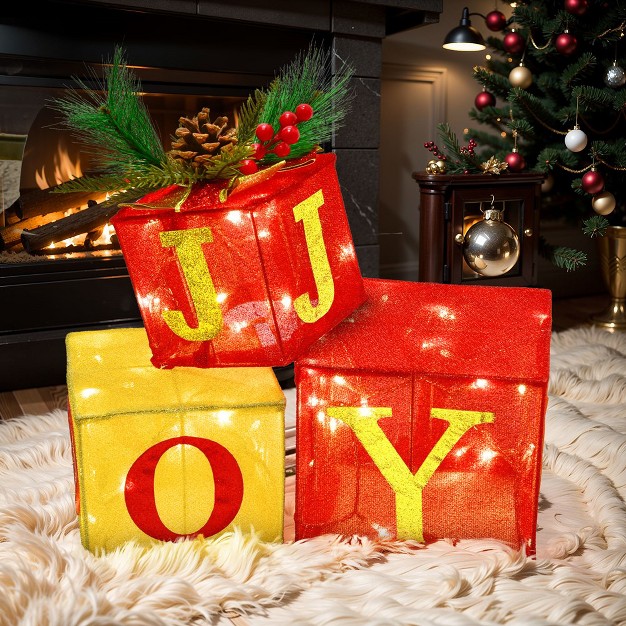 Presence Christmas Lighted Gift Boxes