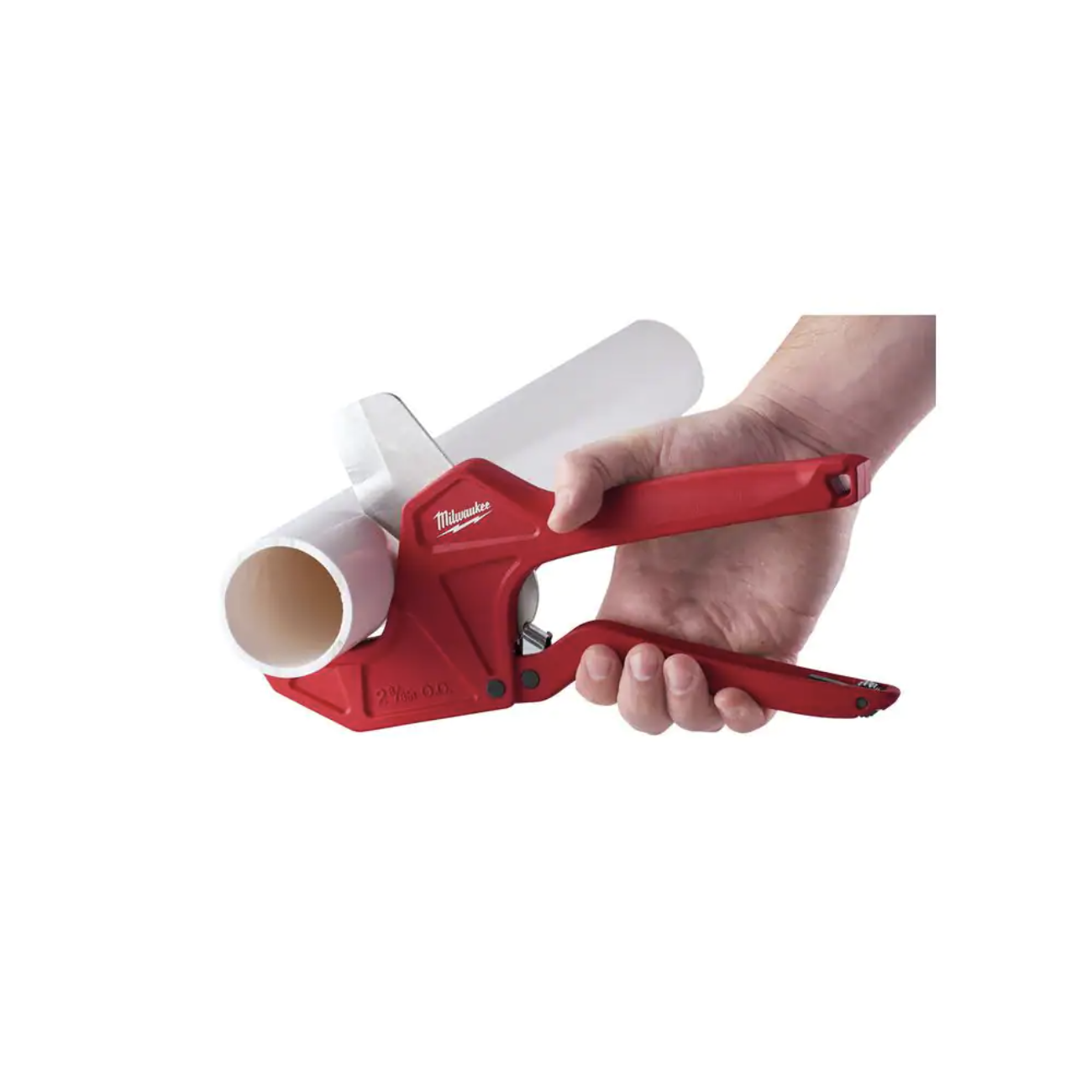 Milwaukee 2-3/8 in. Ratcheting PVC Pipe Cutter with 1 in. Mini Copper Tubing Cutter (2-PC)