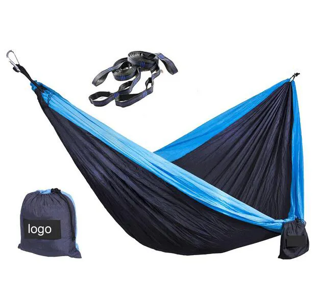 Good Quality Easy Setup Portable Nylon Hammocks Outdoor Camping