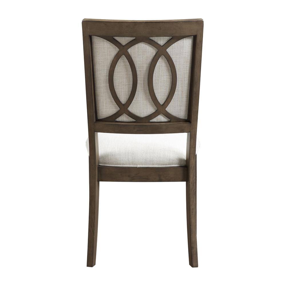 Steve Silver Bordeaux 18 in. Toffee Side Chair (Set of 2) BB500S