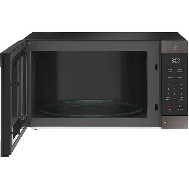 Lg Lmc2075bd 2 0 Cu Ft Black Stainless Countertop Microwave