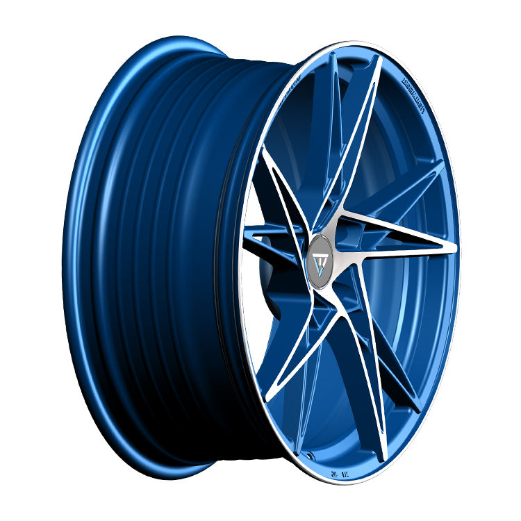 China Manufacturer Wheels VLF Modification Rims 18 inch 5 Holes Rines Felgen Blue 5x108 Cheap Other Wheels Tires and Accessories