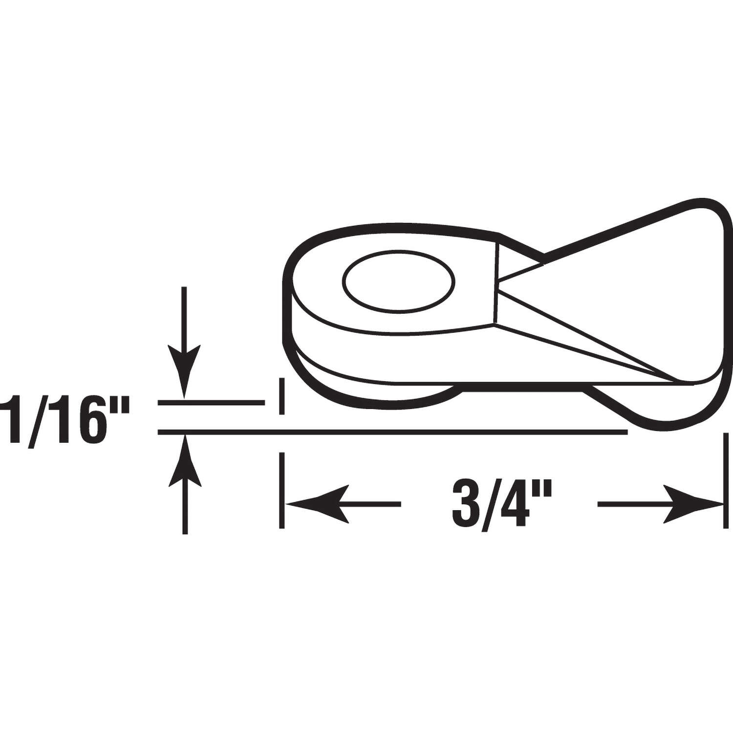 Prime-Line Matte White Nylon Converging Door Kit 8 pc