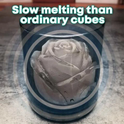 🔥BIG SALE - 49% OFF🔥🔥 - 3D Rose Shape Ice Cube Mold