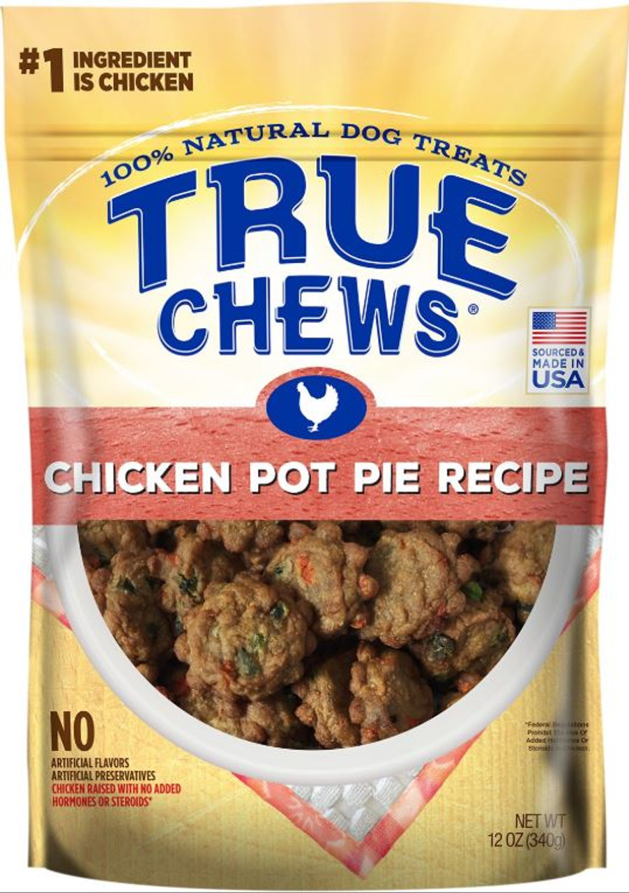 Tyson True Chews Premium Chicken Pot Pie Recipe Dog Treats 12oz Bag