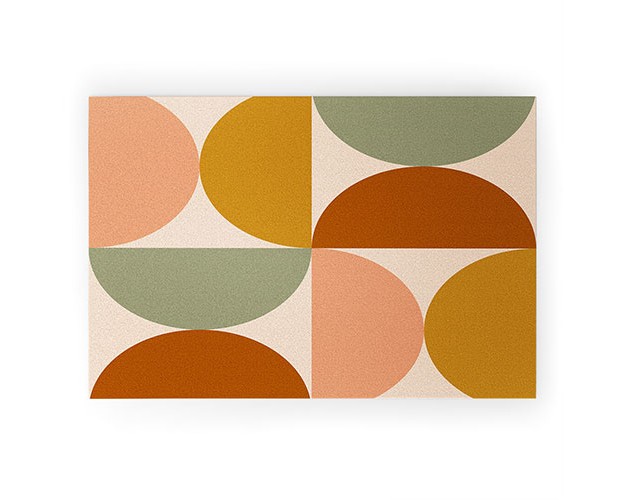 Colour Poems Bold Minimalism X Welcome Mat Society6