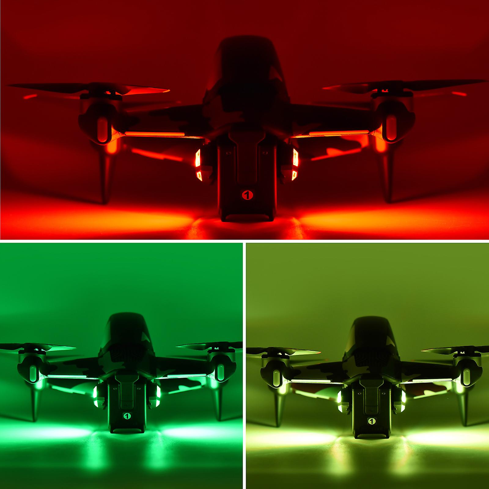 Startrc Drone Strobe Lights Signal Warning Light White/red/green/yellow Lights Flashing High Brightness Easy Installation Built-in Rechargeable Batter