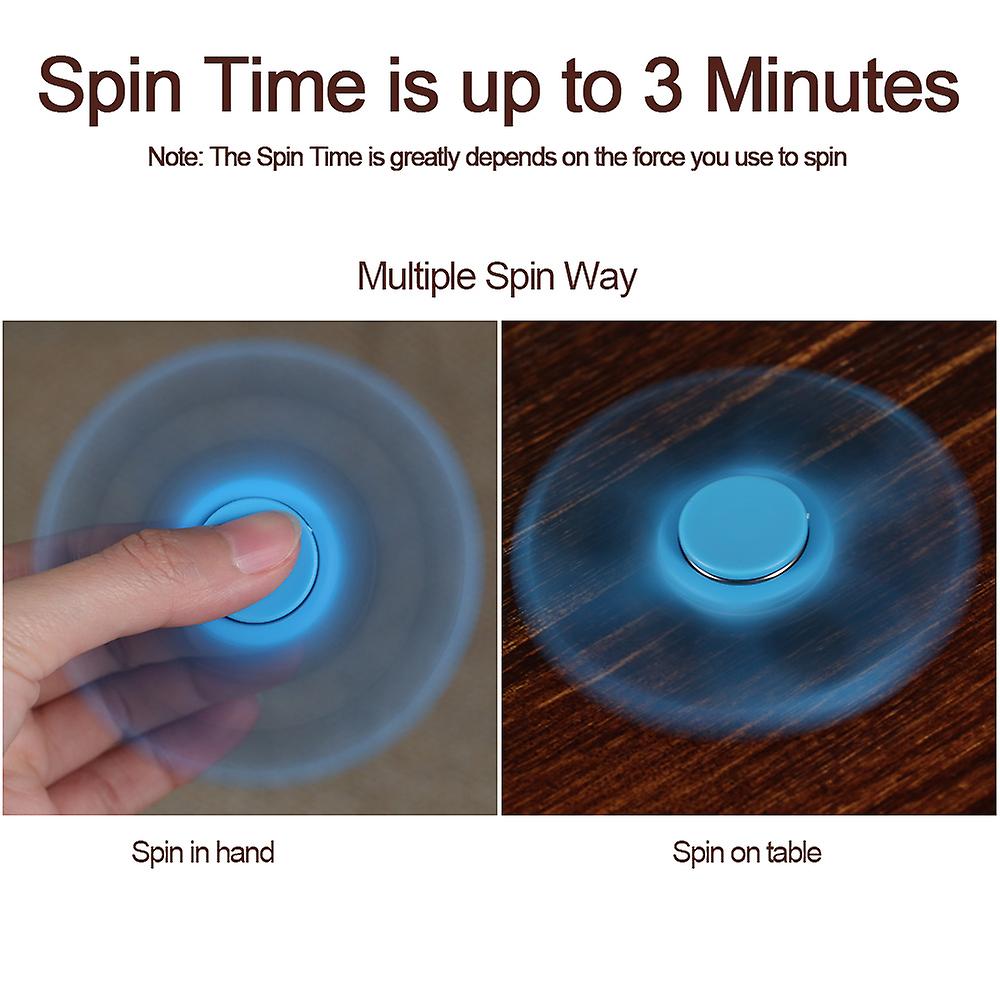 Diy Tri Fidget Spinner 360hand Finger Spinner Hybrid Rotation Bearing Spin Widget Focus Toy Nylon Pa Material For Adhd Anxiety Boredom Adults Children