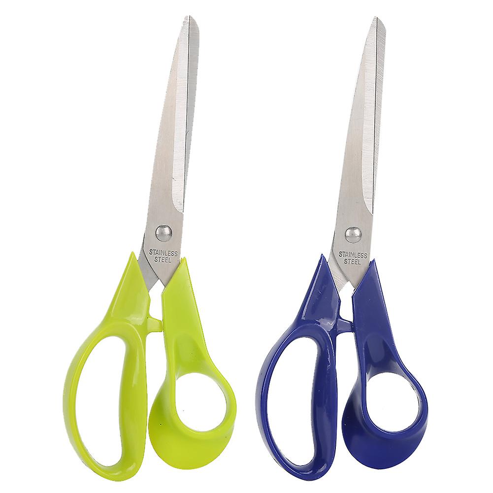 2pcs Multipurpose Scissors Sturdy Sewing Tailor Shears For Home Office Kitchen