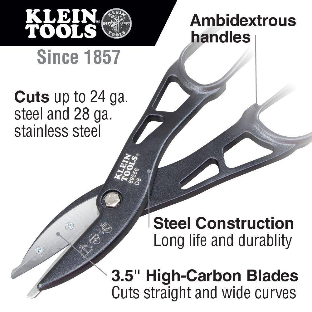 Klein Tools 12 in. Tin Snips 89556