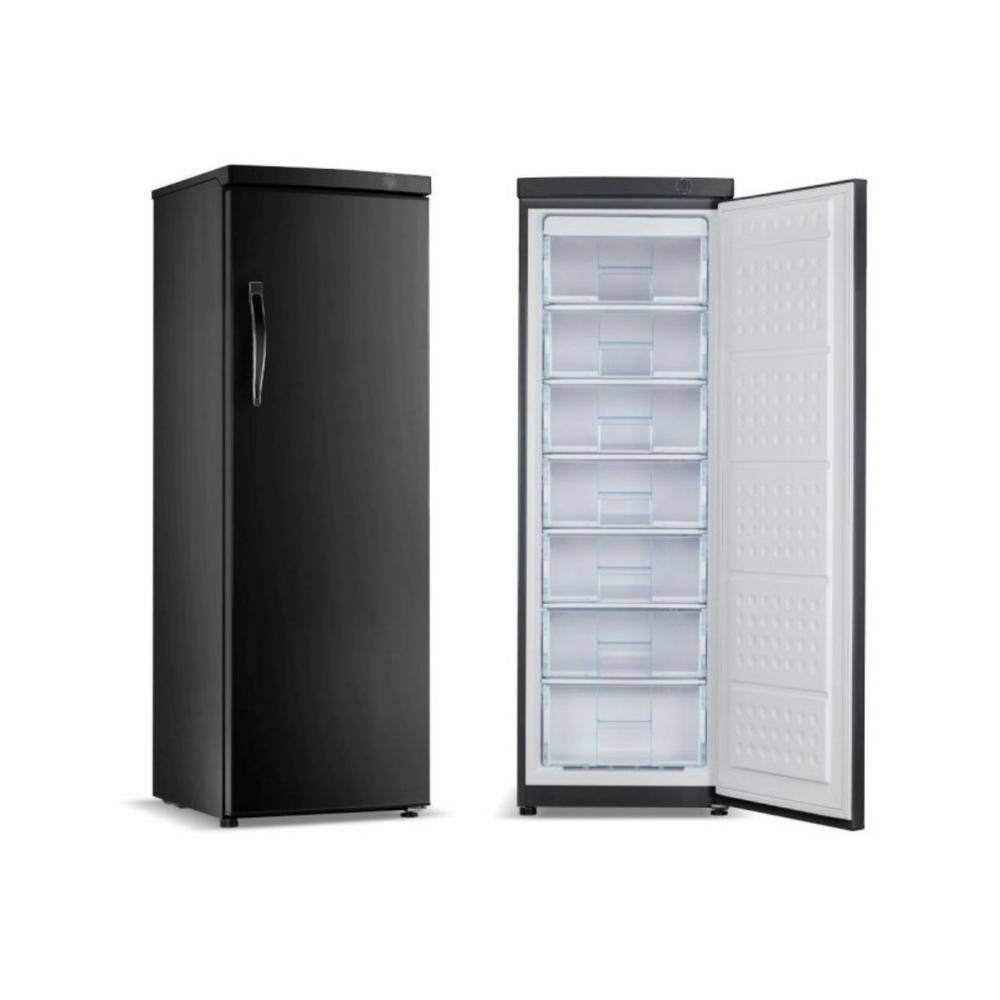 Cooler Depot 24 in. W 12.5 cu. ft. one door upright reach in refrigerator in Black DXXBD-350