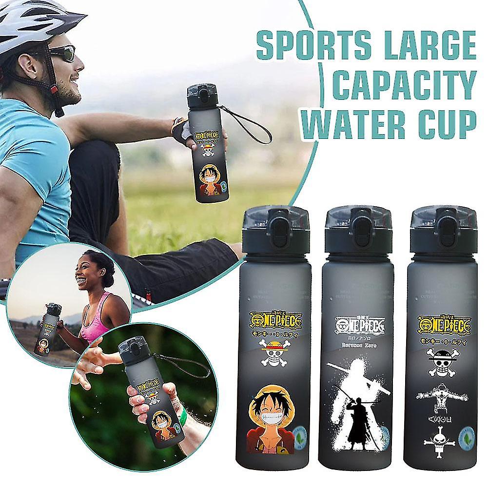 Sports Bottle For Students， Capacity Bottle， Pirate King， Luffy，