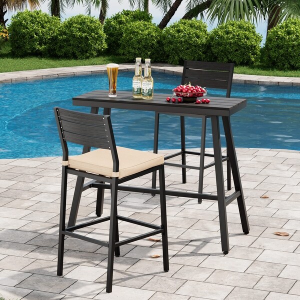 VredHom Outdoor Bar Table Bistro Dining Table