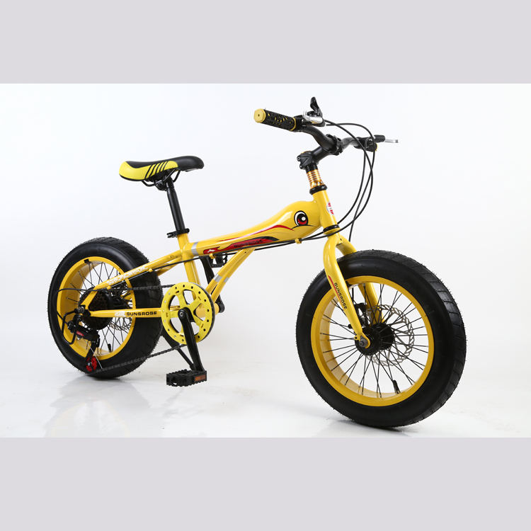 2023 2019 new model top quality fat tire bikes 16 inch suspension disc brake snow bike children gift  snow bicycle single speed