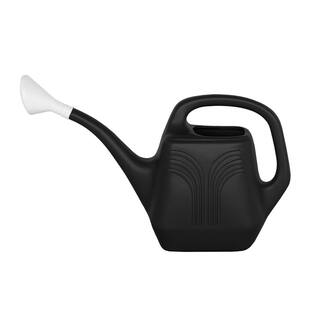 Bloem 2 Gal. Black Plastic Watering Can JW82PROMO-00