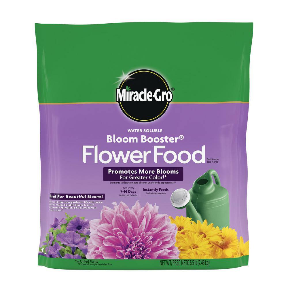 Miracle-Gro 5.5 LB Water Soluble Bloom Booster Plant Food 301980605