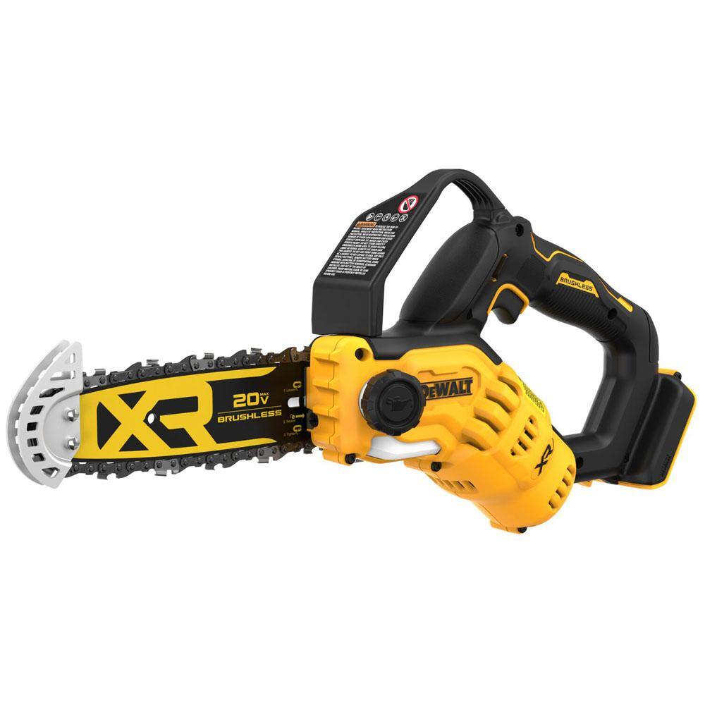 DW 8 in. 20-Volt Pruning Electric Battery Chainsaw (Tool Only) DCCS623B