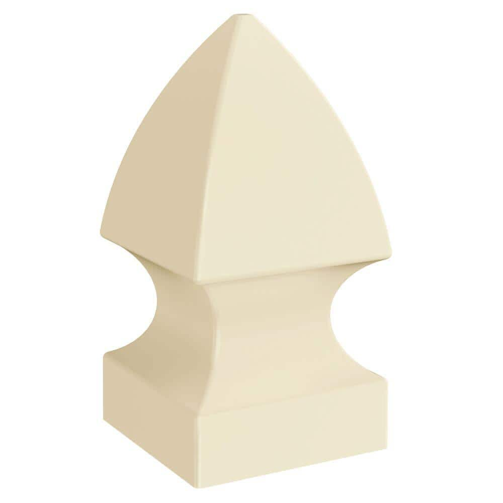 Barrette Outdoor Living 5 in. x 5 in. Sand Vinyl Gothic Post Cap 73003760