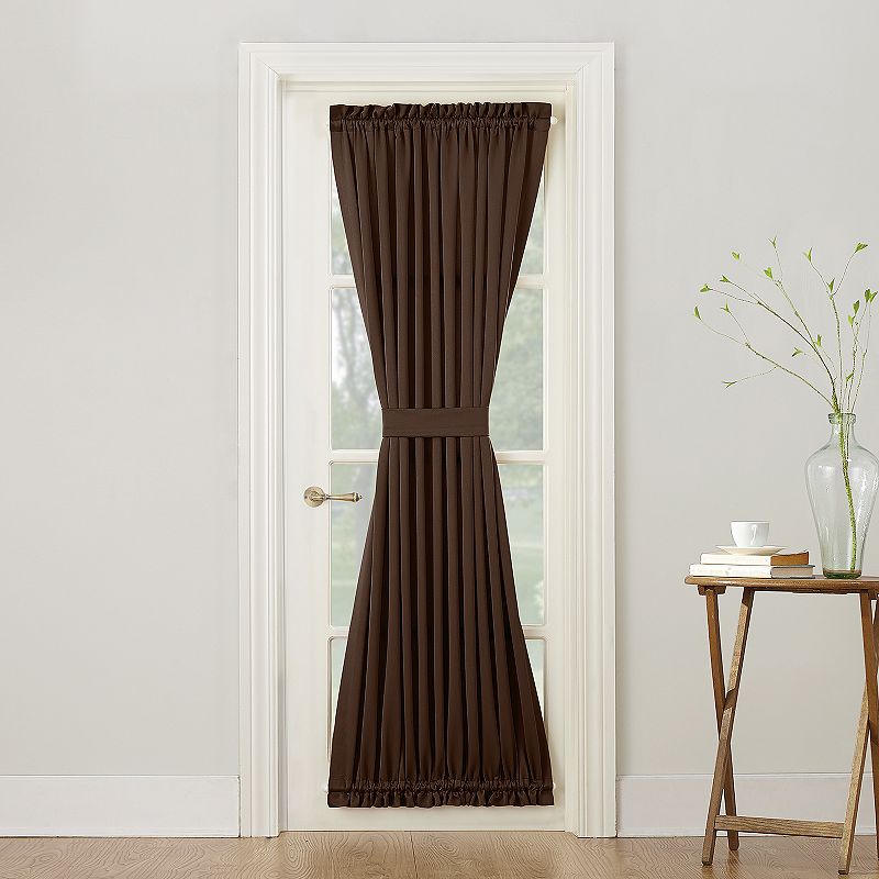 Sun Zero 1-Panel Gramercy Room Darkening Door Curtain