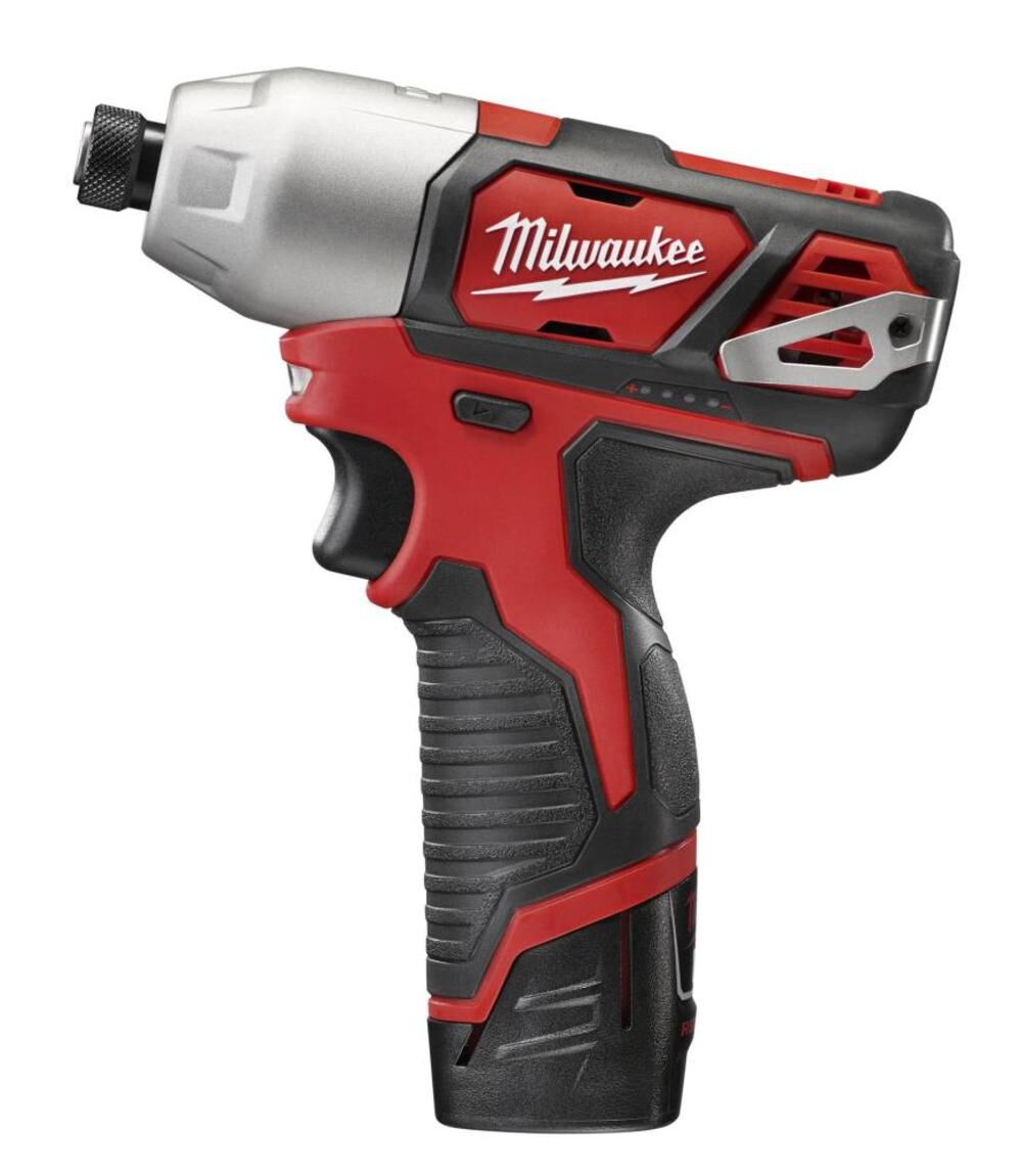 Milwaukee M12 1/4 in. Hex Impact Driver Kit 2462-22 from Milwaukee